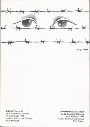 Image du vendeur pour BULLETIN TRIMESTRIEL DE LA FONDATION AUSCHWITZ: DRIEMAANDELIJKS TIJDSCHRIFT VAN DE AUSCHWITZ STICHTING NR. 8 mis en vente par Dan Wyman Books, LLC