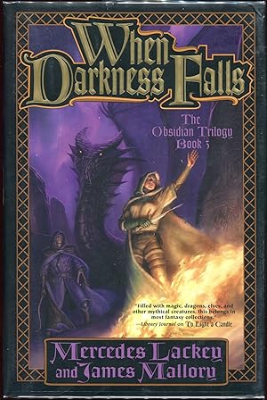 Bild des Verkufers fr When Darkness Falls; The Obsidian Trilogy, Book 3 zum Verkauf von Evening Star Books, ABAA/ILAB