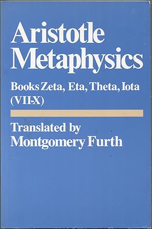 Imagen del vendedor de Aristotle's Metaphysics Books Zeta, Eta, Theta, Iota (VII-X) a la venta por Evening Star Books, ABAA/ILAB