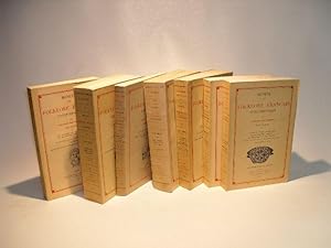 Manuel De Folklore Français Contemporain (Tome Premier En 7 Volumes)