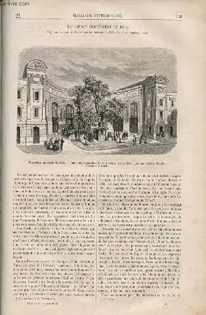 Bild des Verkufers fr LE MAGASIN PITTORESQUE - Livraison n022 - Exposition universelle de 1855,  suivre. zum Verkauf von Le-Livre