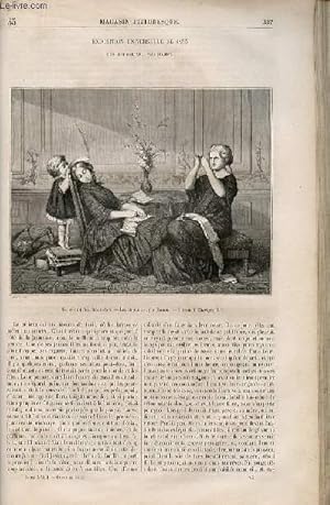 Bild des Verkufers fr LE MAGASIN PITTORESQUE - Livraison n043 - Exposition universelle de 1855 - Les orphelins par Hamon. zum Verkauf von Le-Livre