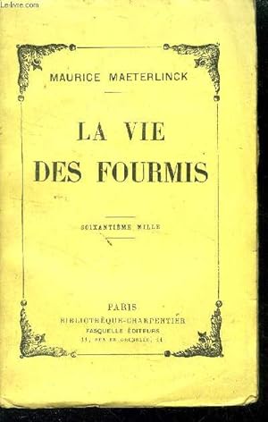 Seller image for La vie des fourmis for sale by Le-Livre