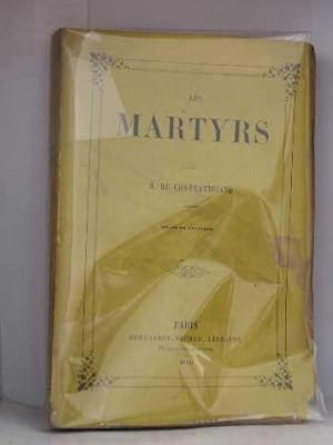 Imagen del vendedor de Les martyrs a la venta por crealivres