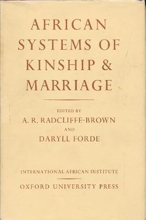African Systems of Kinship and Marriage.