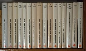 Bild des Verkufers fr German-Canadian Yearbook -Deutschkanadisches Jahrbuch - Volume I - to XV zum Verkauf von J. Patrick McGahern Books Inc. (ABAC)