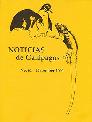 Imagen del vendedor de Noticias de Galapagos (No. 61, May 2000) a la venta por Diatrope Books