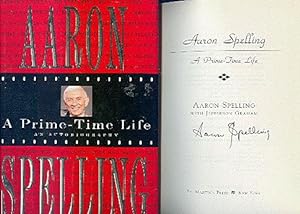 Immagine del venditore per SIGNED** AARON SPELLING : A Prime-Time Life venduto da ODDS & ENDS BOOKS