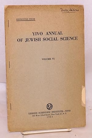 Rabbi Yehiel Mikhel Epstein, an educator and advocate of Yiddish in the 17th Century reprinted fr...