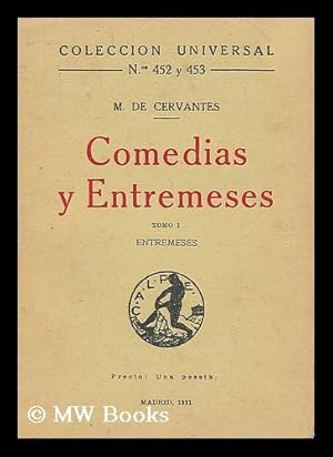 Immagine del venditore per Comedias Y Entremeses - Tomo I, Entremeses venduto da MW Books