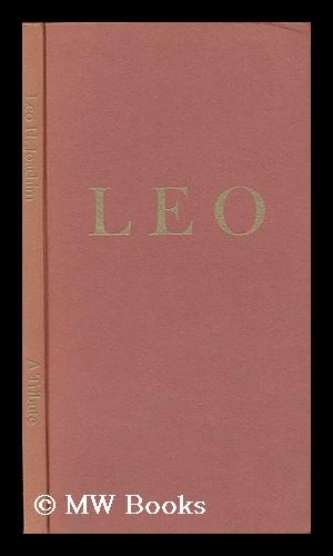 Immagine del venditore per A Tribute to Leo H Joachim - November 17, 1958, the Commodore Hotel, New York venduto da MW Books