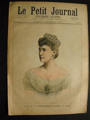 Le Petit Journal: Supplément Illustré - 5 Décembre 1891