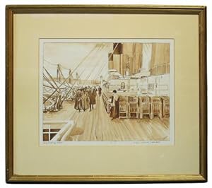 [Print]. Titanic-Portside / Boat Deck