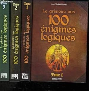 Seller image for 3 TOMES. LE GRIMOIRE AU 100 ENIGMES LOGIQUES. for sale by Le-Livre