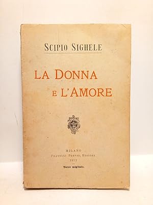 Bild des Verkufers fr La Donna e l'Amore zum Verkauf von Librera Miguel Miranda