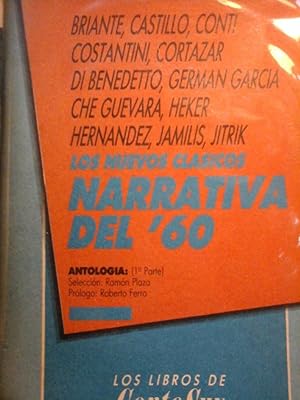 Imagen del vendedor de NARRATIVA DEL 60. Los nuevos clsicos. Antologa a la venta por DEL SUBURBIO  LIBROS- VENTA PARTICULAR