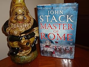 Seller image for MASTER OF ROME+++SIGNED LINED IN LATIN AND PUBLICATION DAY DATED +++MASTERS OF THE SEA SERIES+++FIRST EDIYION FIRST PRINT+++ for sale by Long Acre Books