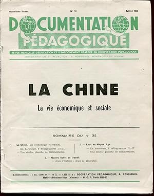 Seller image for La Chine, La vie conomique et sociale for sale by Sylvain Par