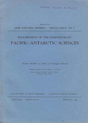Image du vendeur pour Antarctic Sea-Birds as Subjects for Ecological Research mis en vente par Sylvain Par
