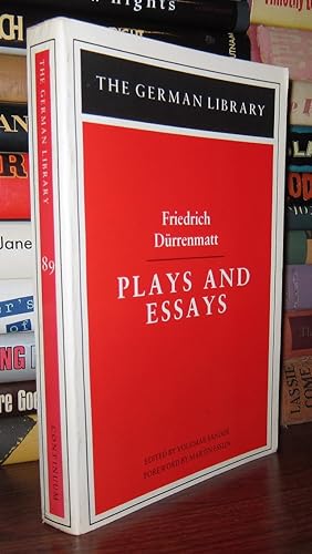 Imagen del vendedor de PLAYS AND ESSAYS a la venta por Rare Book Cellar