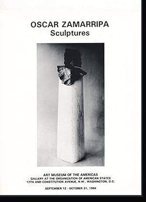 Bild des Verkufers fr Oscar Zamarripa Sculptures (Gallery Guide) zum Verkauf von Diatrope Books