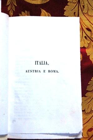 Italia, Austria e Roma