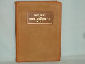 Immagine del venditore per Nuggets from King Solomon's Mine venduto da Alcuin Books, ABAA/ILAB