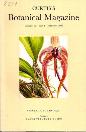 Curtis's Botanical Magazine Volume 22, Part 1 2005