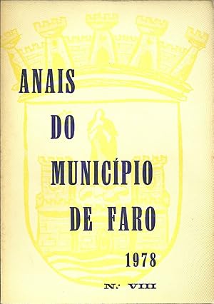 ANAIS DO MUNICÍPIO DE FARO Nº VIII - 1978