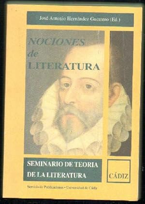 Imagen del vendedor de NOCIONES DE LITERATURA - SEMINARIO DE TEORIA DE LA LITERATURA a la venta por Librera Raimundo