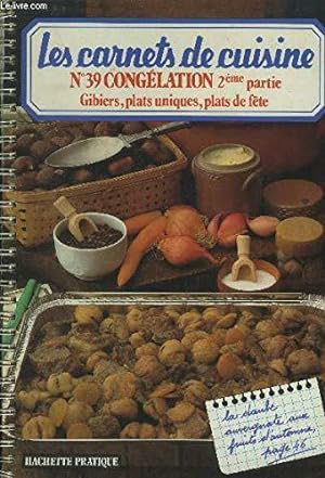 Bild des Verkufers fr Les Carnets de cuisine : 65 recettes pas  pas zum Verkauf von JLG_livres anciens et modernes