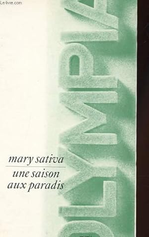 Seller image for UNE SAISON AUX PARADIS for sale by Le-Livre