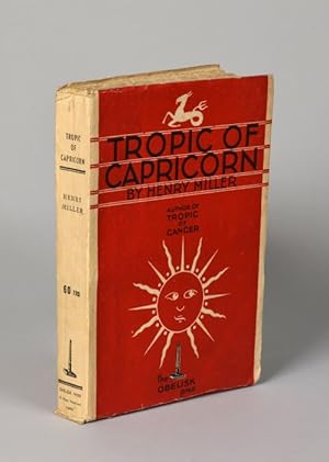 Imagen del vendedor de Tropic of Capricorn. a la venta por Antiquariat INLIBRIS Gilhofer Nfg. GmbH