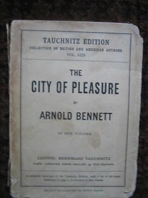 Seller image for The City of Pleasure for sale by Tiger books