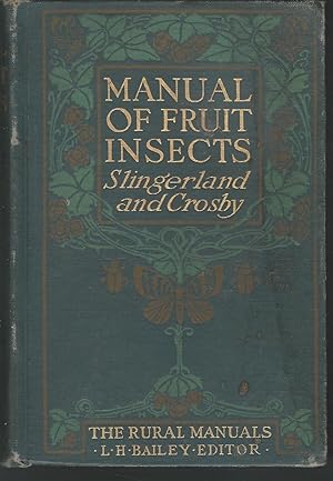 Seller image for Manual of Fruit Insects for sale by Dorley House Books, Inc.