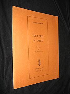 Seller image for Lettres  Dieu for sale by Abraxas-libris