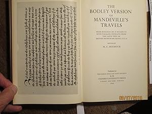 The Bodley Version of Mandeville's Travels
