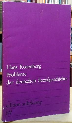 Imagen del vendedor de Probleme der deutschen Sozialgeschichte a la venta por Stephen Peterson, Bookseller