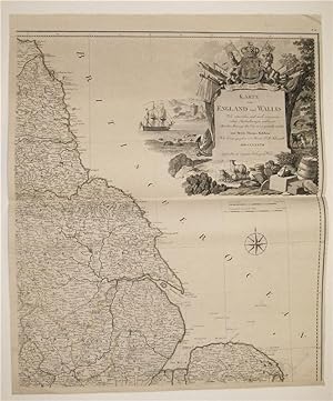 Karte von England and Wallis