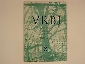 Seller image for VRBI X Arts, histoire, ethnologie des villes Hiver 1986 for sale by A Balzac A Rodin