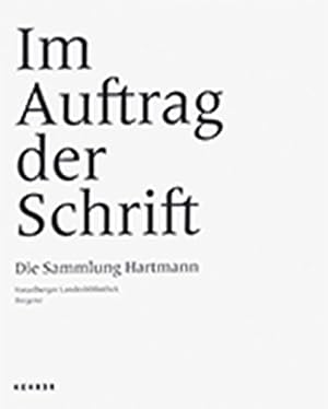 Imagen del vendedor de Im Auftrag der Schrift Sammlung Hartmann a la venta por artbook-service