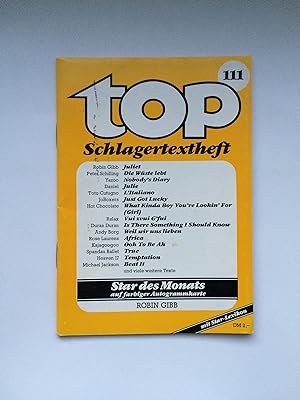 Seller image for top Nr. 111 Schlagertextheft mit Star-Lexikon for sale by Bildungsbuch
