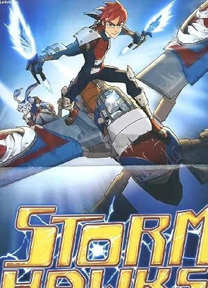 UN POSTER EN COULEURS DE ROBOTBOY ET STORM HAWKS