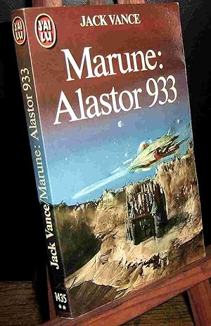 Image du vendeur pour MARUNE - ALASTOR 933 mis en vente par Livres 113