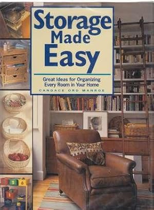 Bild des Verkufers fr Storage Made Easy Great Ideas for Organizing Every Room in Your House zum Verkauf von HORSE BOOKS PLUS LLC