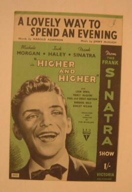 A Lovely Way to Spend an Evening - Sheet Music from Higher & Higher ( The Frank Sinatra Show )