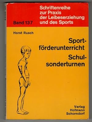 Seller image for Sportfrderunterricht, Schulsonderturnen. for sale by Antiquariat Peda