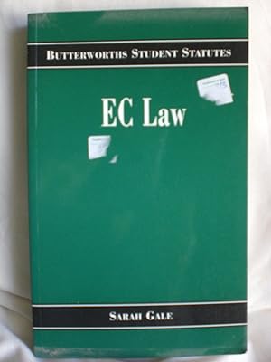 Butterworths Student Statutes Series : EC Law