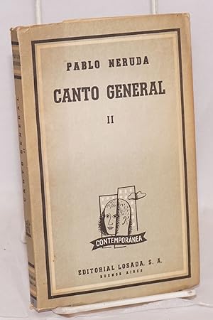 Seller image for Canto general, tomo II 2a edicion for sale by Bolerium Books Inc.