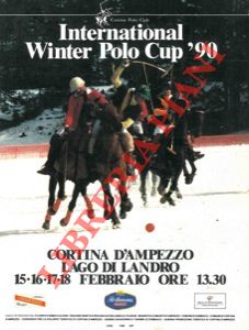 International Winter Polo Cup '90. Cortina d'Ampezzo. LAgo di Landro.